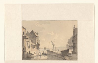 View of a Canal in a City by Kasparus Karsen