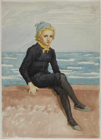 Eddie at the Seashore by Kate Greenaway