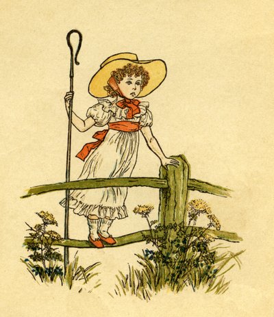 Little Bo-peep by Kate Greenaway