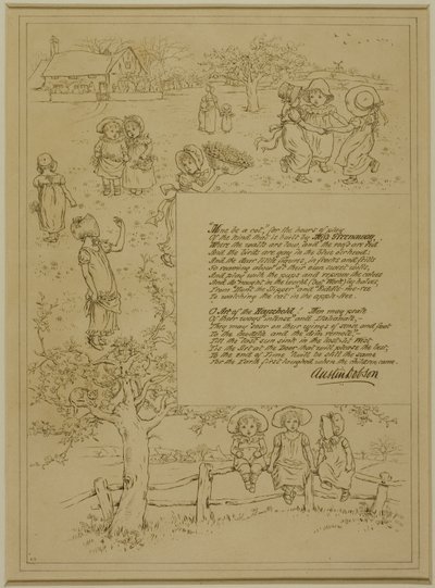 Study for Home-Beauty by Kate Greenaway