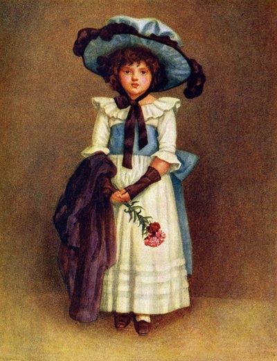 The Little Model by Kate Greenaway by Kate Greenaway