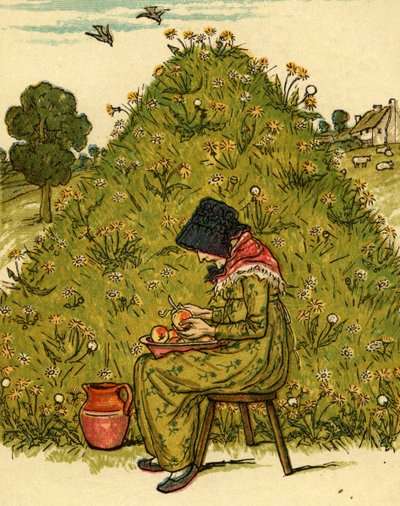 There was an old by Kate Greenaway