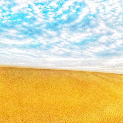 Surreal Desert Beach III by Katha Wood