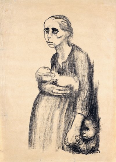 Poster Against Paragraph 218 by Käthe Kollwitz