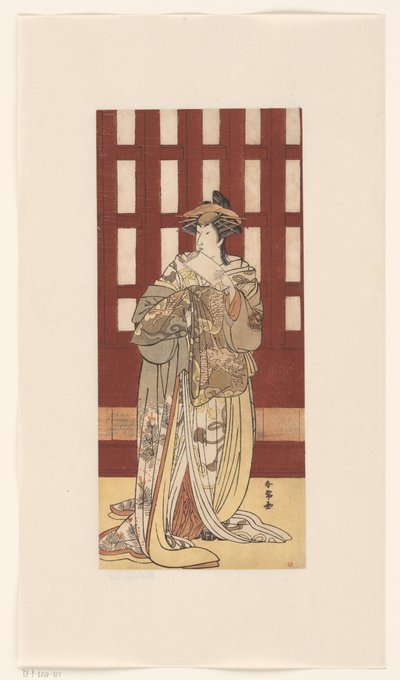 Actor in Female Role by Katsukawa Shunjo