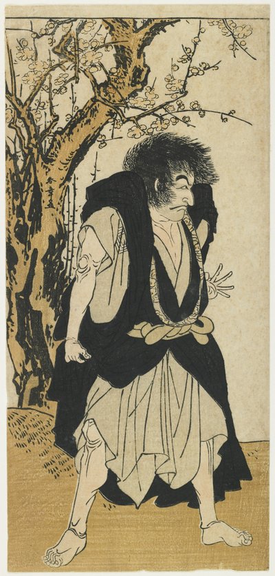 Ichikawa Danjuro V as the Monk Wantetsu by Katsukawa Shunsho