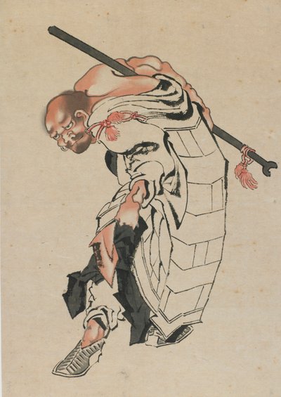 Buddhist Figure, late 18th-early 19th century by Katsushika Hokusai