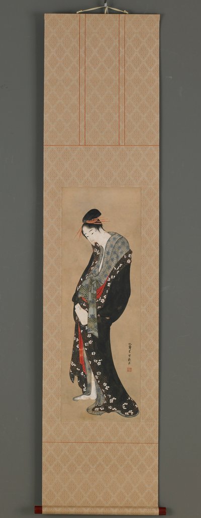 Courtesan, Edo period, ca. 1796-1798 by Katsushika Hokusai