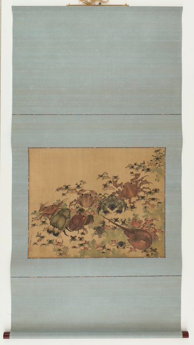 Crustaceans by Katsushika Hokusai