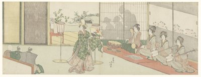 Dance Performance by Katsushika Hokusai