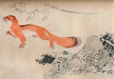 Drawing by Hokusai, c1780-1849, 1929 by Katsushika Hokusai