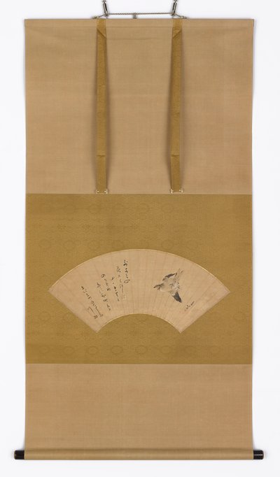 Flying Cuckoo by Katsushika Hokusai