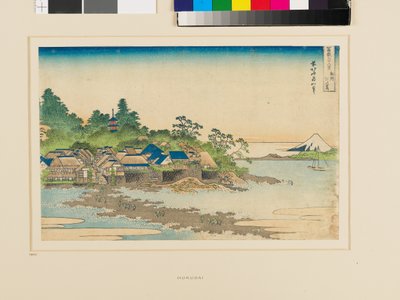 Fuji from Enoshima by Katsushika Hokusai
