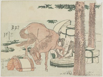 Futakawa, 1799-1802 by Katsushika Hokusai