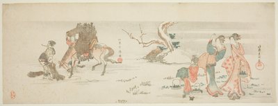 Gathering Herbs by Katsushika Hokusai