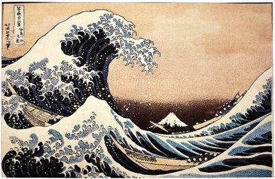 The Great Wave by Katsushika Hokusai