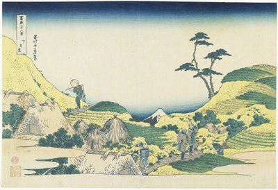 Lower Meguro by Katsushika Hokusai