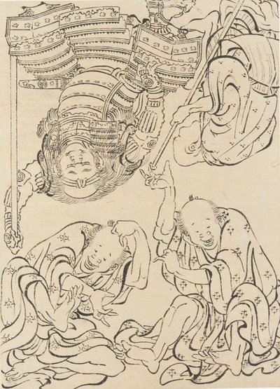 Miscellaneous figures, late 18th-early 19th century by Katsushika Hokusai
