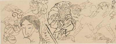 Miscellaneous Studies by Katsushika Hokusai