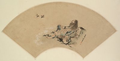 Risshi by the Sea Watching Birds by Katsushika Hokusai