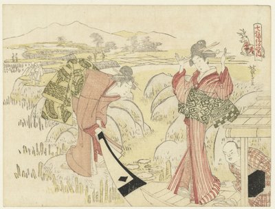 Women by a Boat by Katsushika Hôtei Hokuga