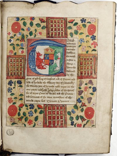 Agreement of Henry VII by Alec Hunter