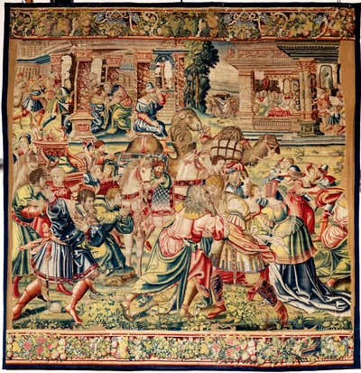 Cathedral (Notre-Dame). Tapestry. by Alec Hunter