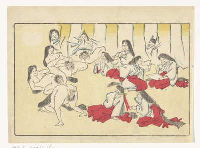 Viewing Vaginas by Kawanabe Kyosai