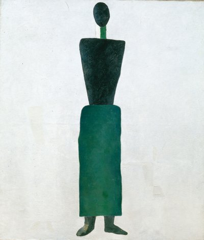 Female figure by Kazimir Severinovich Malevich