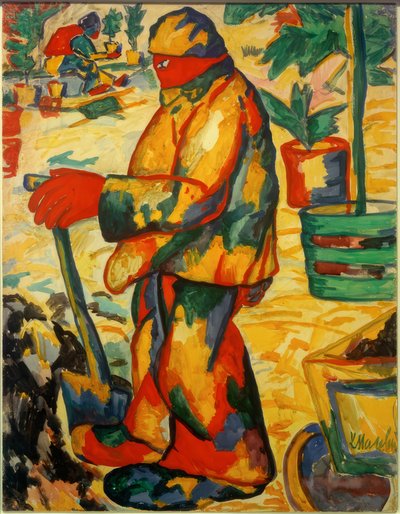 Gardener by Kazimir Severinovich Malevich