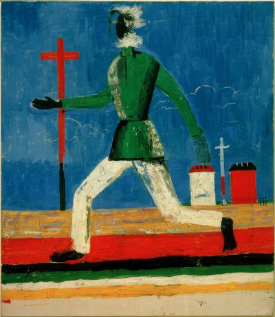 Running Man by Kazimir Severinovich Malevich