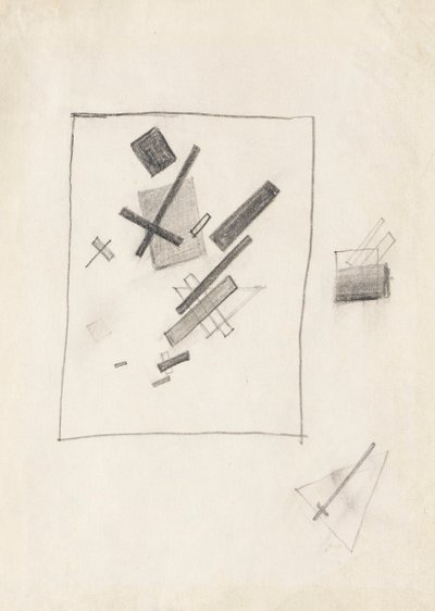 Mixed Feelings by Kazimir Severinovich Malevich