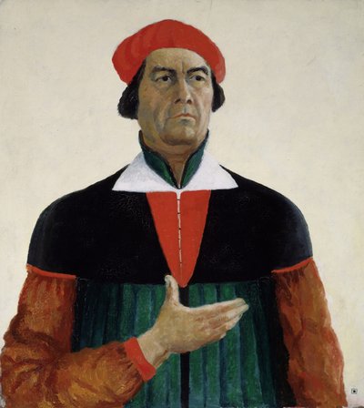 Self-portrait by Kazimir Severinovich Malevich