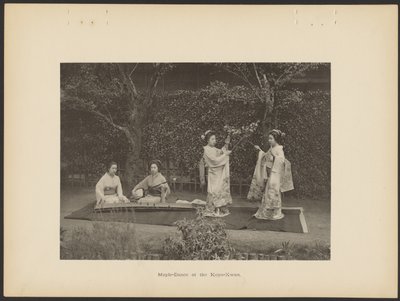Maple-Dance at the Koyo-Kwan by Kazumasa Ogawa