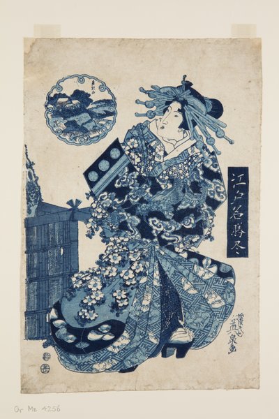 Matsuchiyama by Keisai Eisen