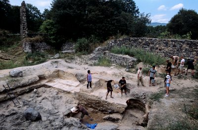 Dmanisi, Georgia Homo Erectus site by Kenneth Garrett