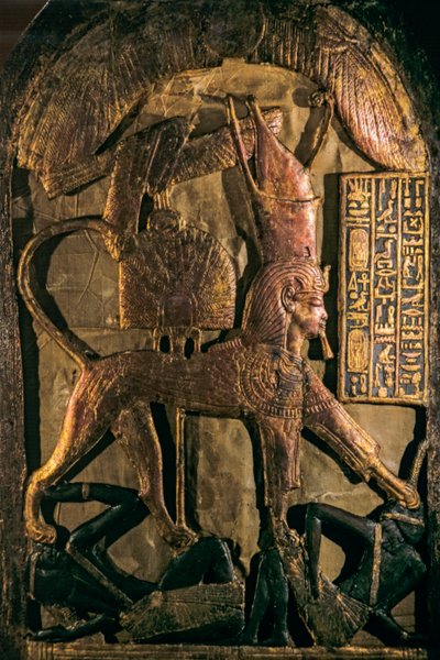Ceremonial Shield, KV62, 2009 by Kenneth Garrett
