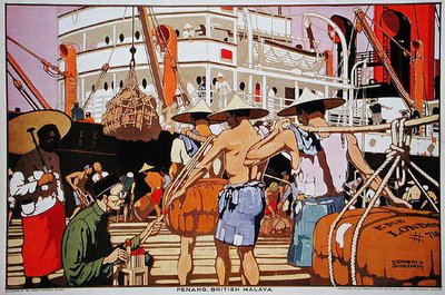 Penang, British Malaya by Kenneth Shoesmith