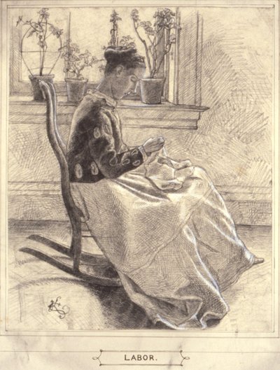 Study for "Labor" by Kenyon Cox