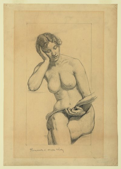 Romance - Nude Study by Kenyon Cox