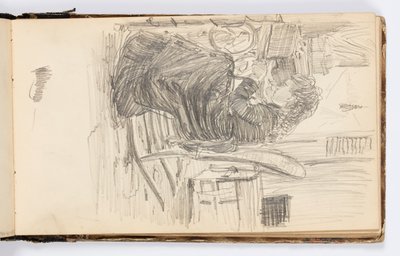 Sketchbook Page by Kenyon Cox
