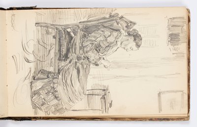 Sketchbook Page by Kenyon Cox