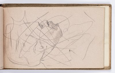 Sketchbook Page: Portrait of a Man by Kenyon Cox