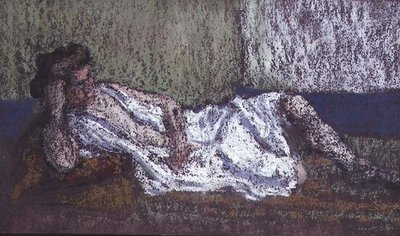 Woman Lying on a Divan by Ker Xavier Roussel