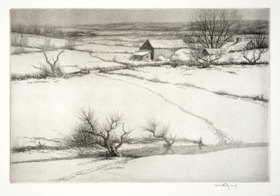 Cattle Ford by Kerr Eby