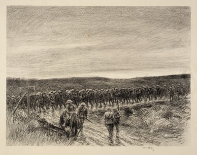 Infantry, Chateau Thierry by Kerr Eby