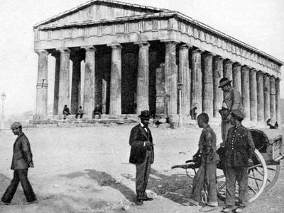 The Theseum at Athens, Greece by Keystone View Company