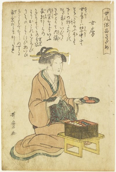 Housewife by Kitagawa Utamaro