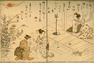 The Kinuta by Kitao Shigemasa