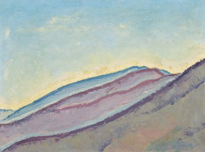 Mountain Slopes by Koloman Moser